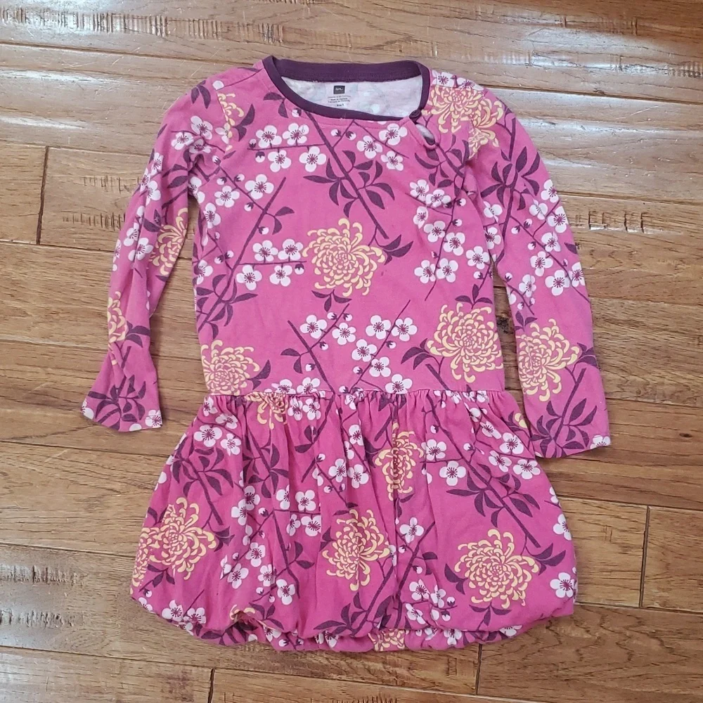 Hanna Andersson TEA Pink and Purple Dress Bundle